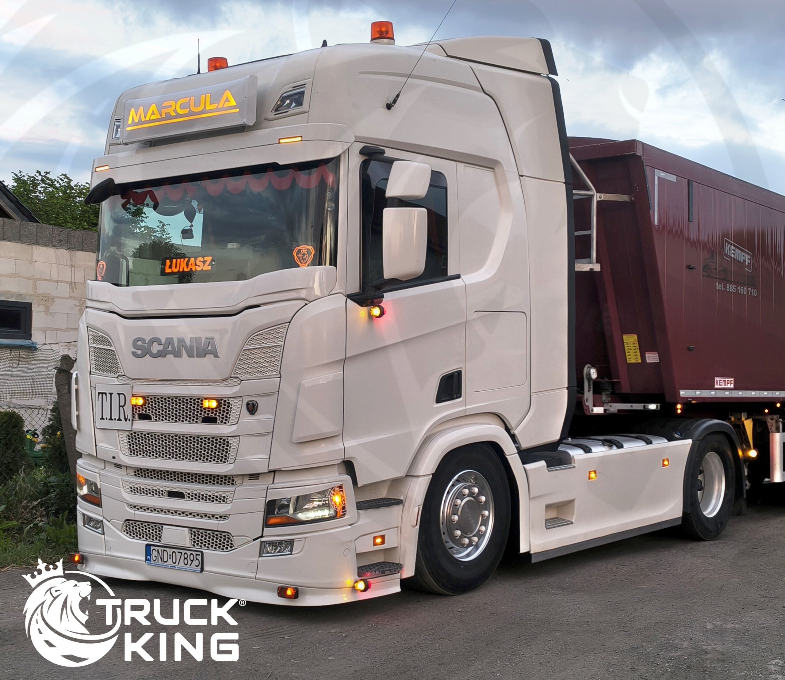 Windscreenguard 19,5 cm for Scania NTG - Image 3