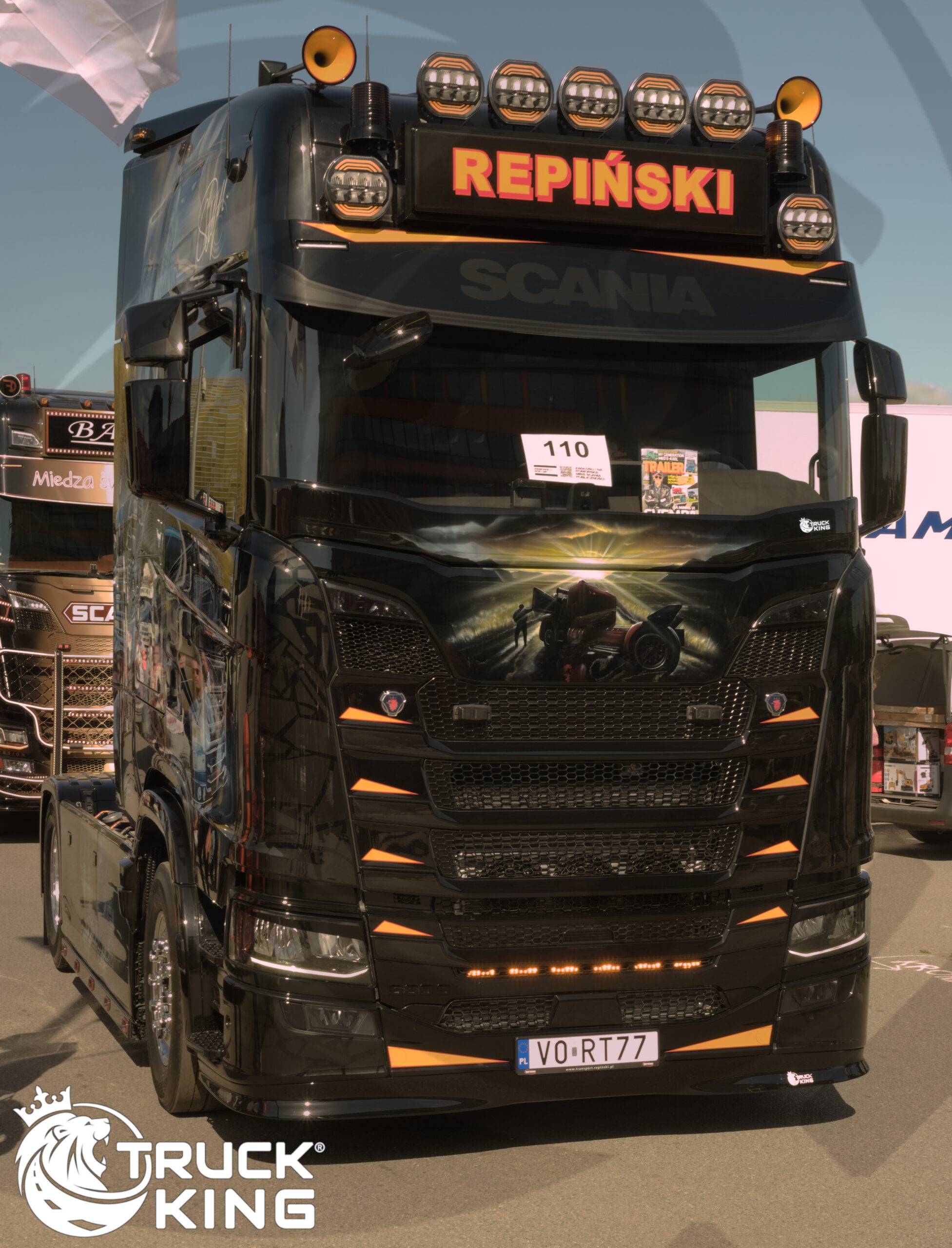 Spoiler for the Scania NG high bumper - Image 3