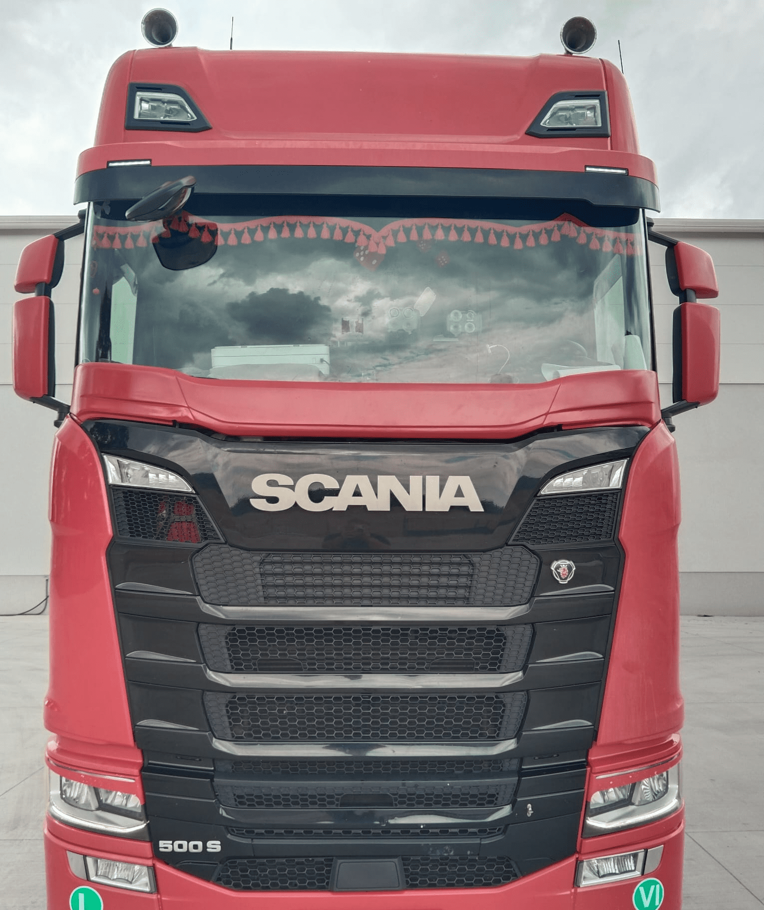 Windscreenguard 19,5 cm for Scania NTG