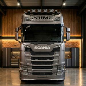 Spoiler for the Scania NG high bumper