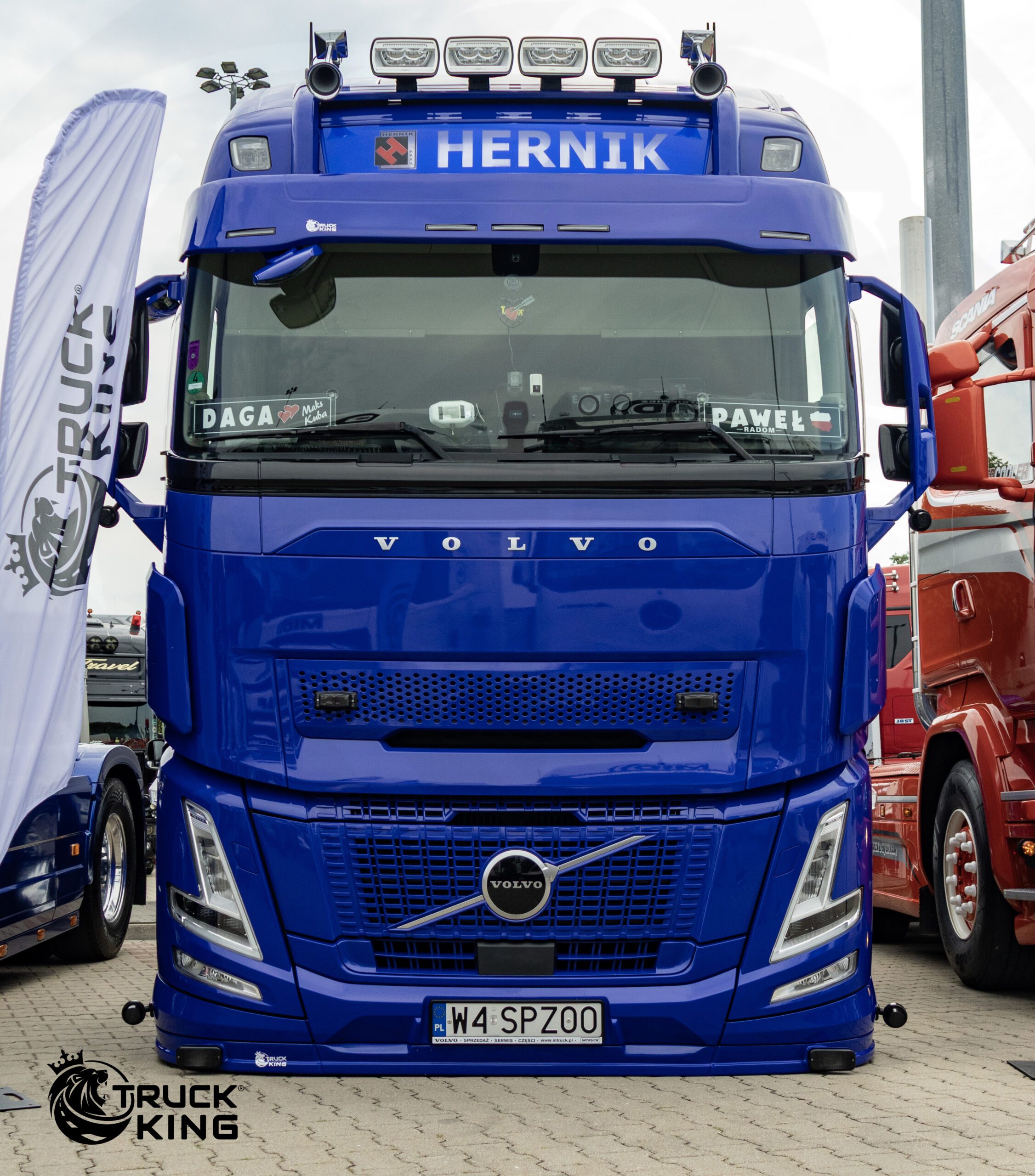 Bumper Spoiler for Volvo AERO 2x TALMU