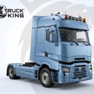 Sun visor 400 mm for Renault T with 2 holes for marker lights