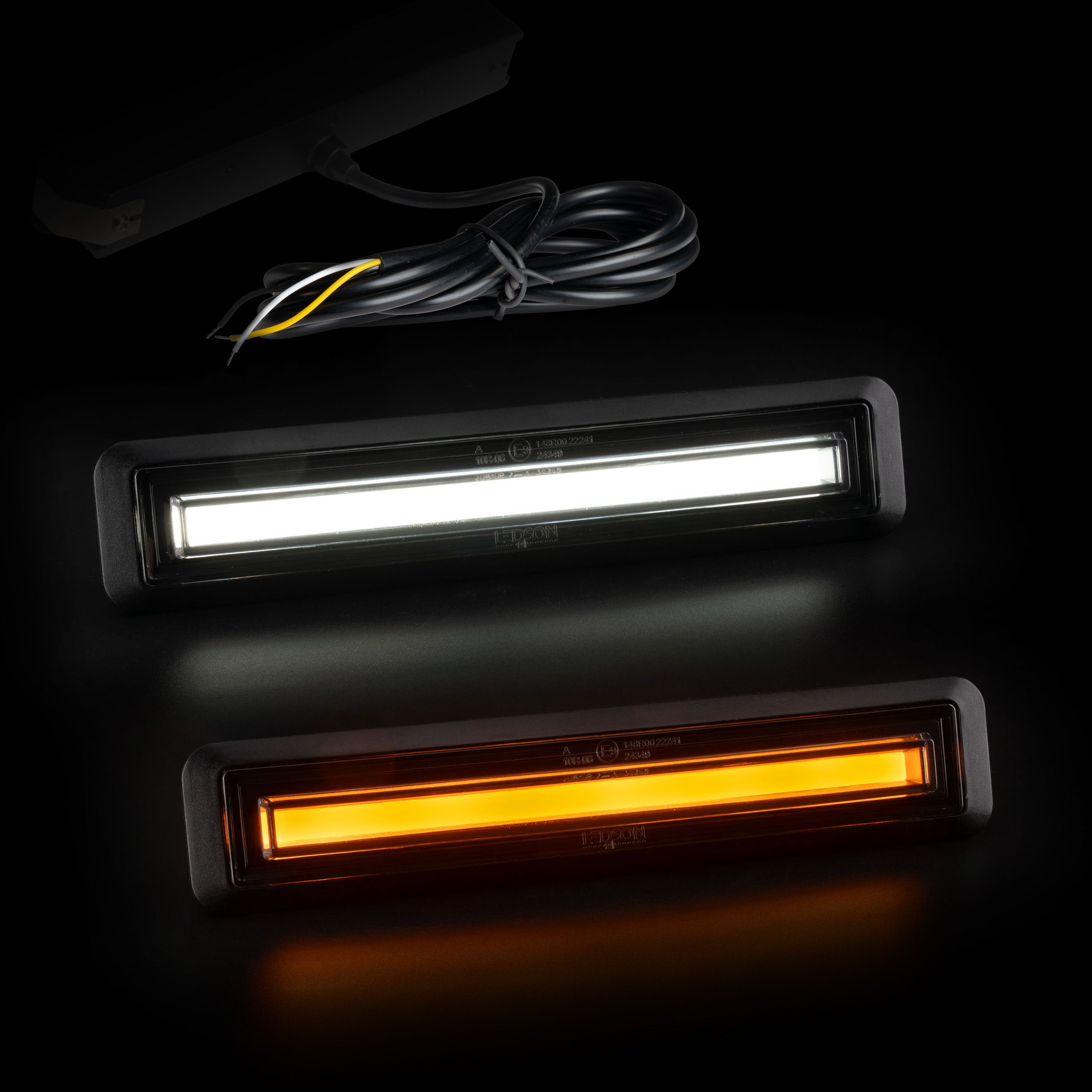 LEDSON Optoline NGR+ marker light with 2m cable (white/orange light)