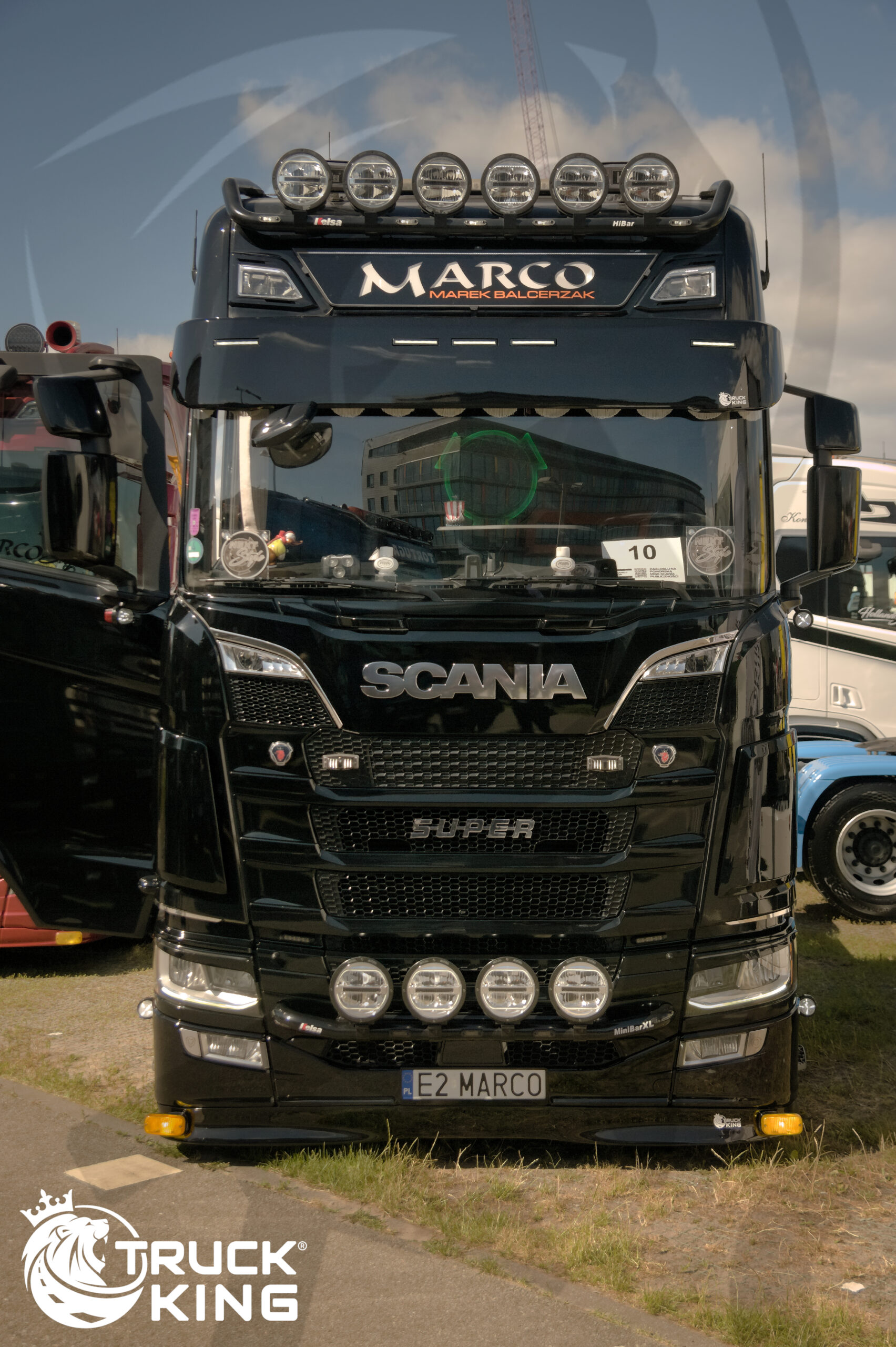 Spoiler for the Scania NG high bumper 2x TALMU - Image 4