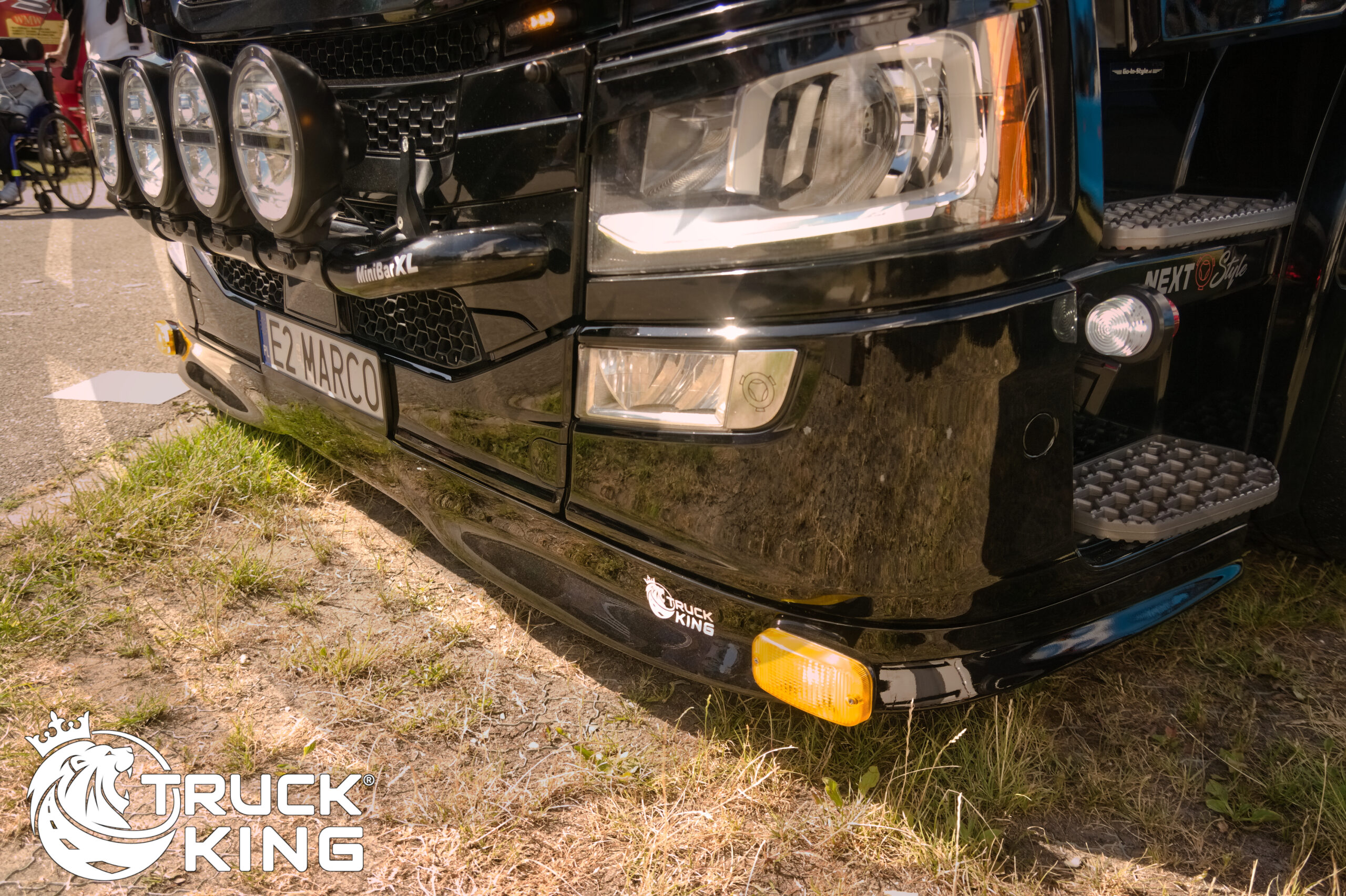 Spoiler for the Scania NG high bumper 2x TALMU - Image 2