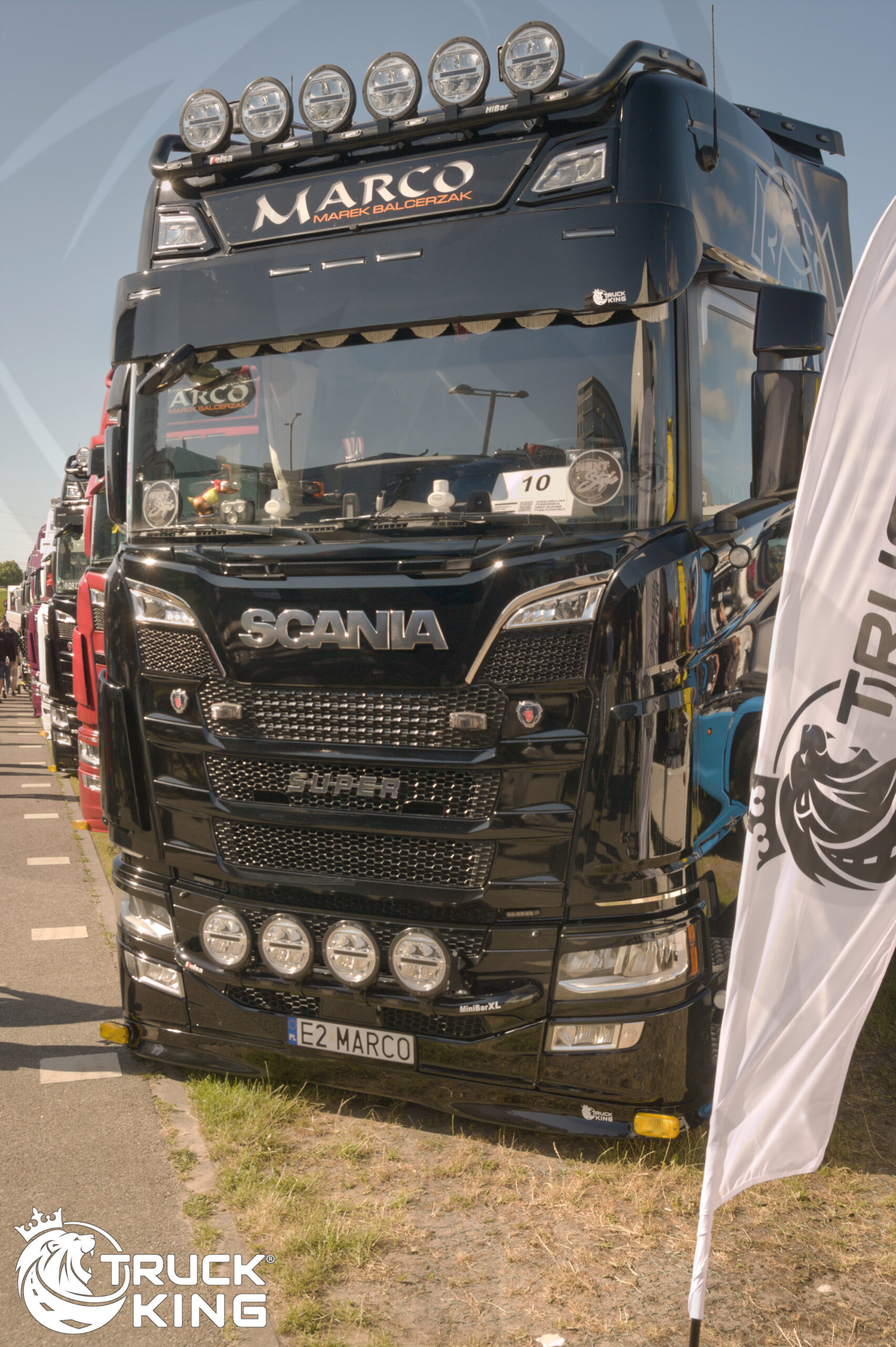 Spoiler for the Scania NG high bumper 2x TALMU - Image 5