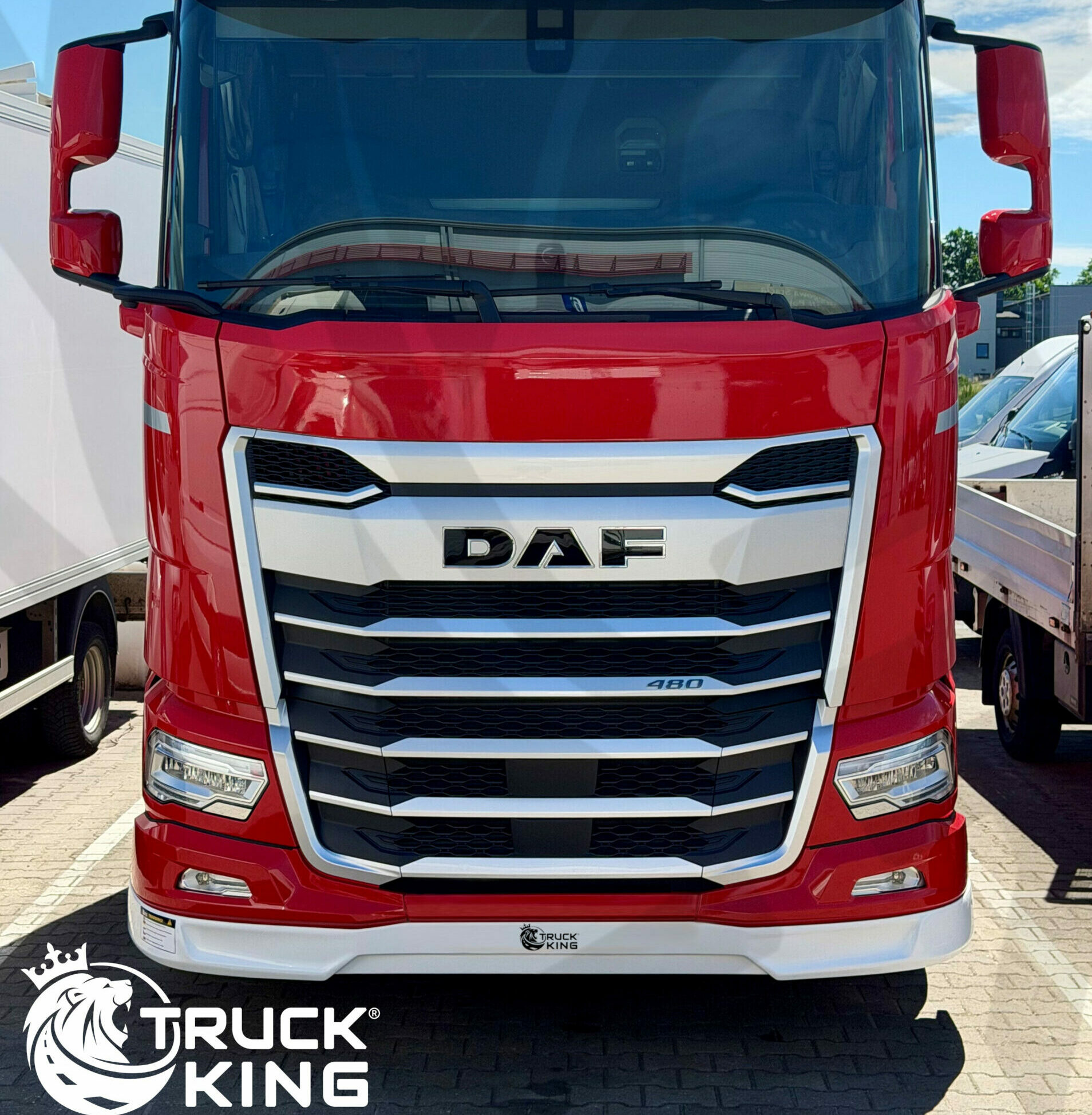 Bumper spoiler for DAF NDG XG, XG+ (old bumper) -2026