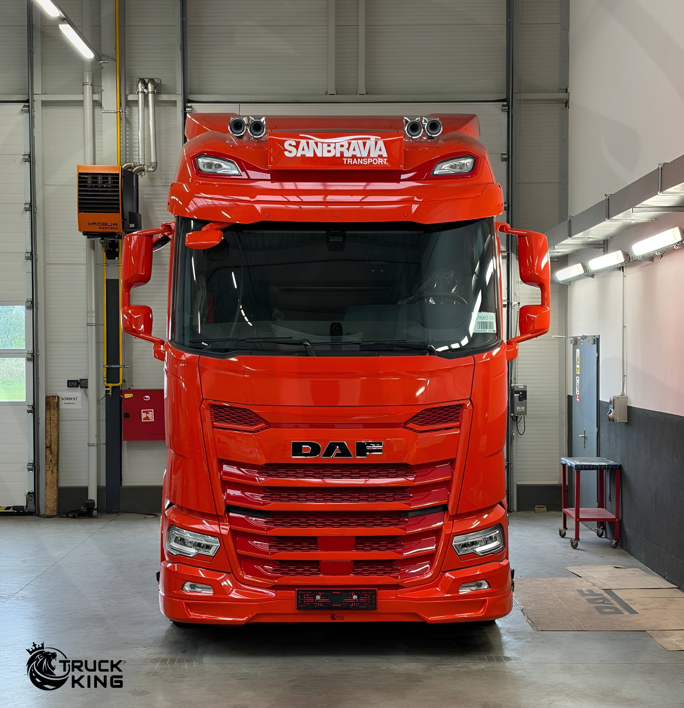 Bumper spoiler for DAF NDG XG, XG+ (new bumper) 2026-