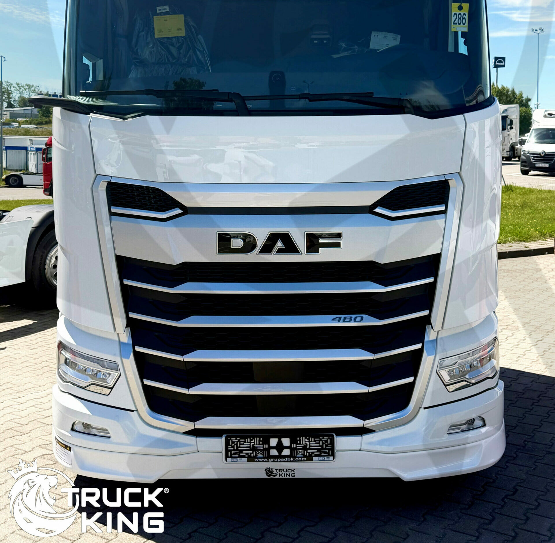 Bumper spoiler for DAF NDG XG, XG+ (new bumper) 2026-