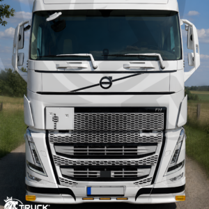 Bumper spoiler with 2x TALMU and 5x LEDSON Optoline NGR+ marker lights for Volvo FH 4/5
