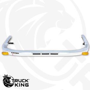 Bumper spoiler with 2x TALMU and 5x LEDSON Optoline NGR+ marker lights for Volvo AREO