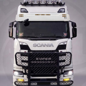 Sun Visor “Classic” 35 cm for Scania NTG with 7 holes for marker lights