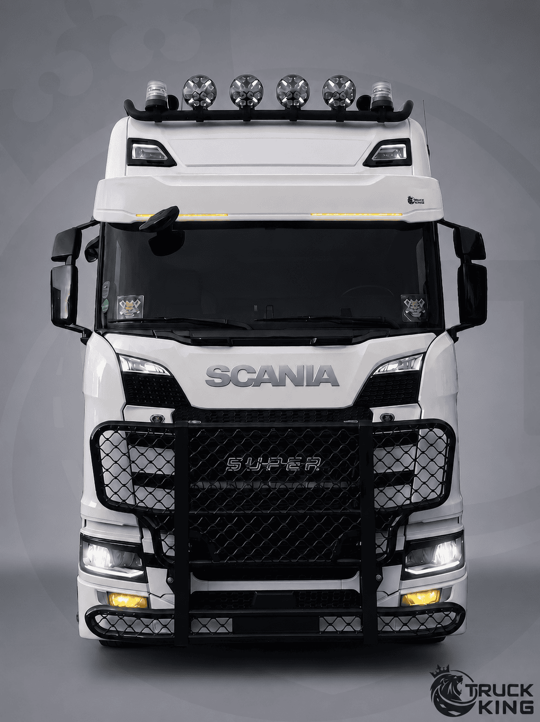 Sun Visor “Classic” 35 cm for Scania NTG without holes for marker lights - Image 4