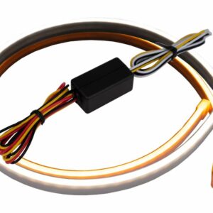 Ledson 60 cm White and Orange LED Strips 24V