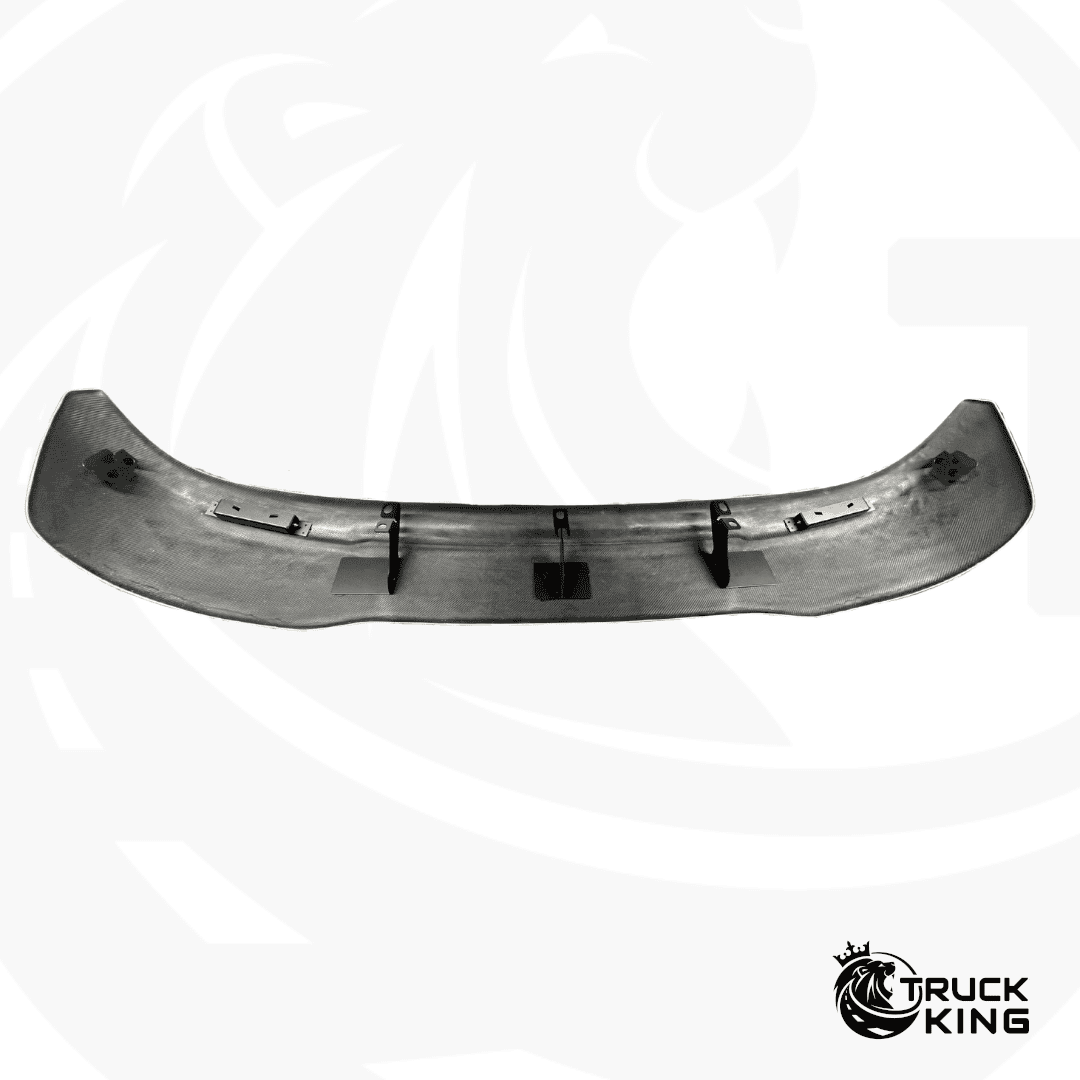 TruckKing “Classic” Sun Visor for DAF XG+, with Mounting Kit, 2 Marker Lights Cutouts, 37 cm deep - Image 2