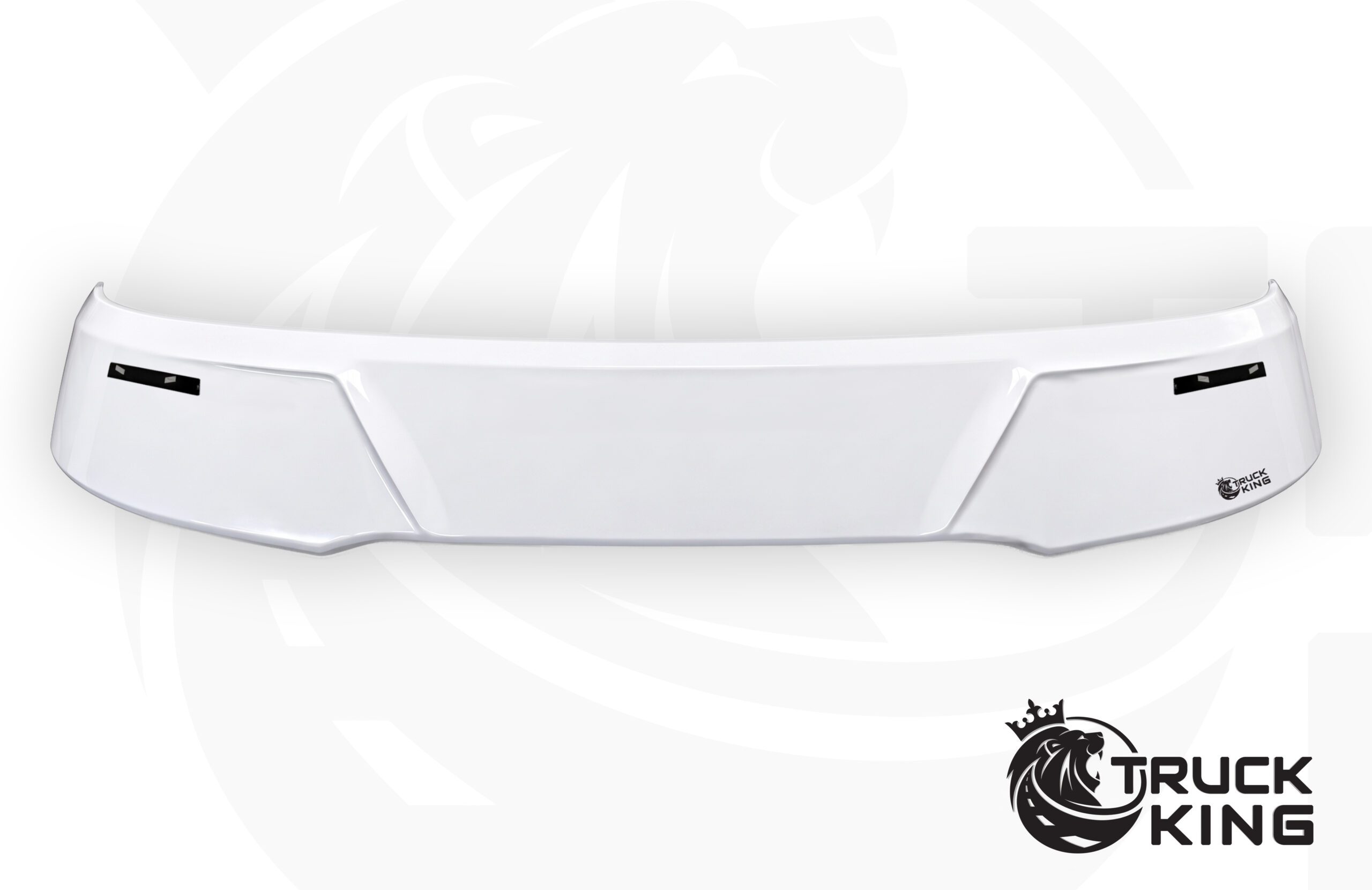 TruckKing “Classic” Sun Visor for DAF XG+, with Mounting Kit, 2 Marker Lights Cutouts, 37 cm deep - Image 3